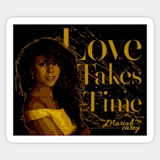 Mariah Carey \ Love take time \\90s Sticker